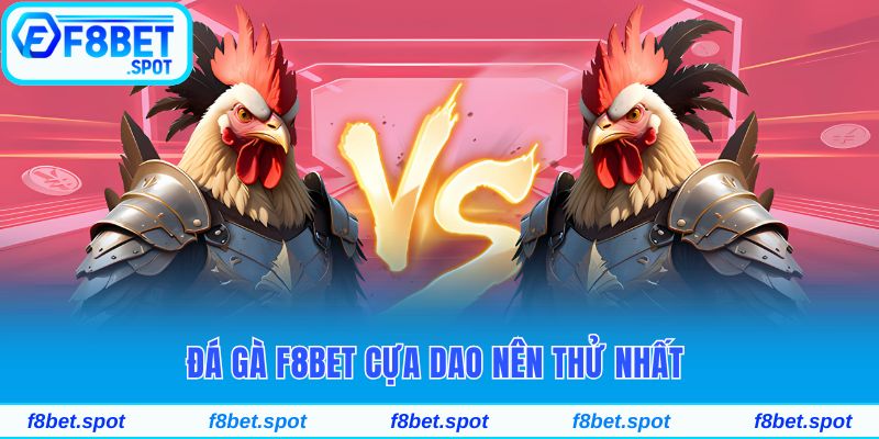 Đá gà F8bet cựa dao nên thử nhất