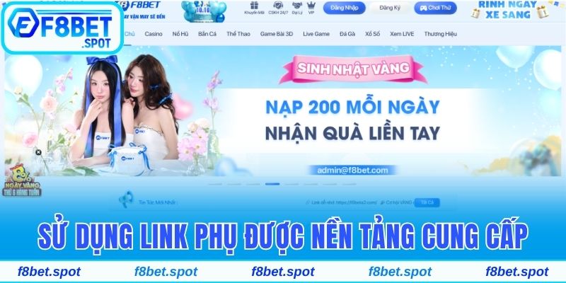 Tại Sao Nhà Cái F8bet Luôn Bị Chặn Khi Truy Cập Tại Việt Nam 4 Sử dụng link phụ được nền tảng cung cấp